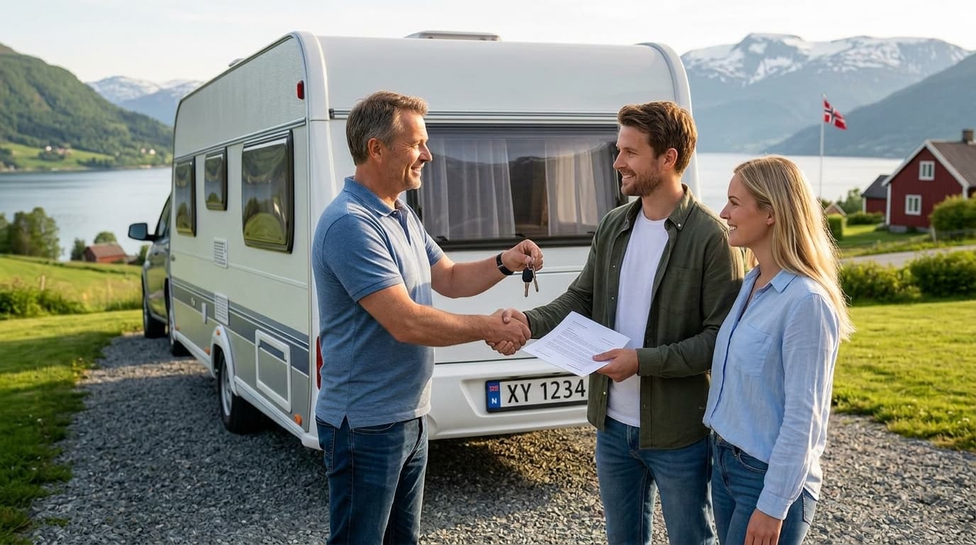 Salg av campingvogn